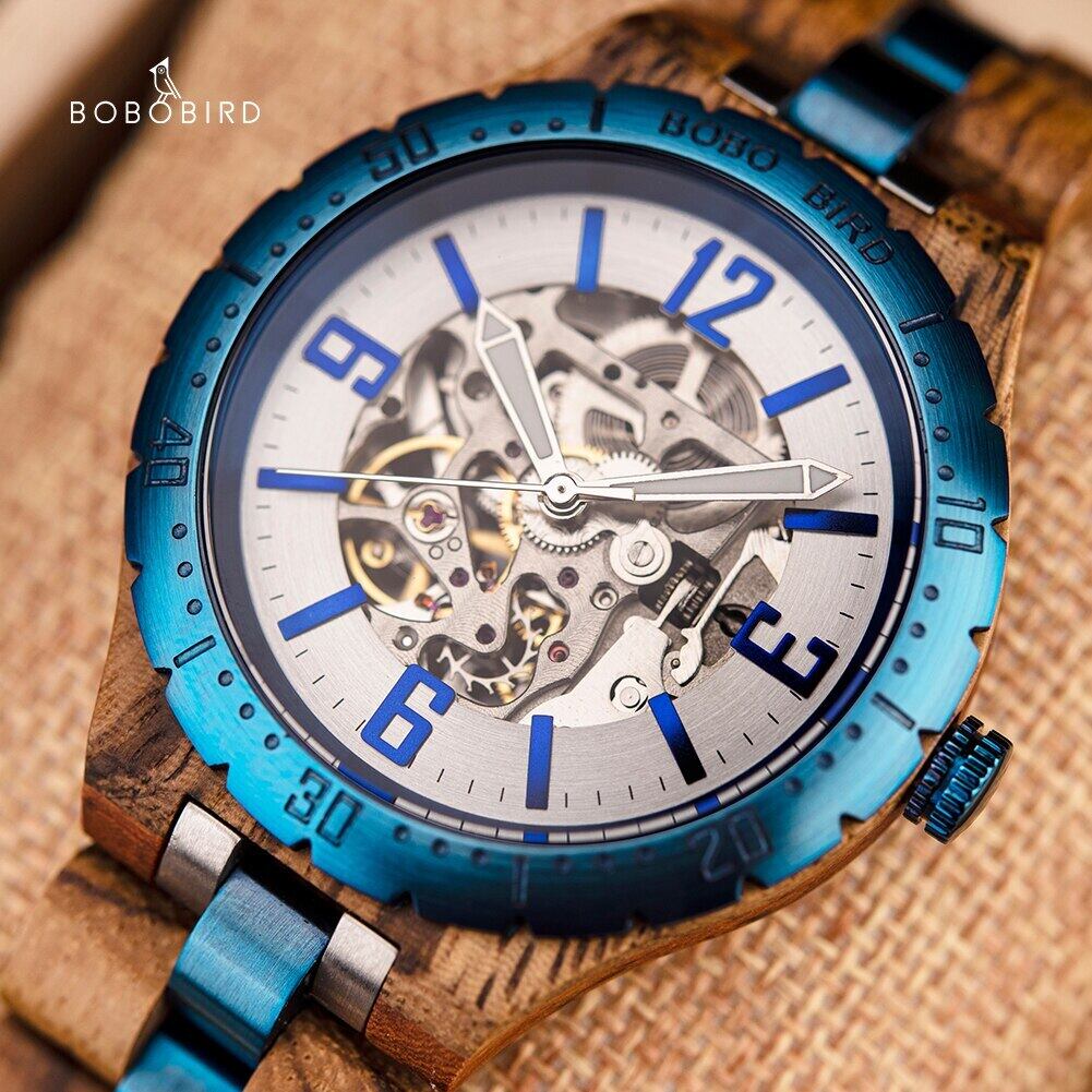 値下げ】BOBOBIRD メンズ 木製腕時計 - 腕時計(アナログ)