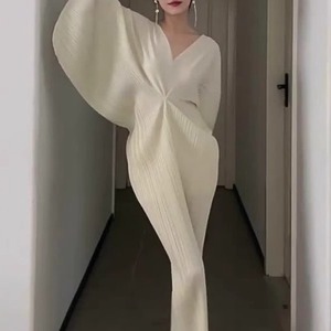 ドレープツイスト ワンピース 2color/3412806