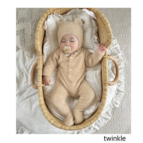 予約kumachan rompers  set　