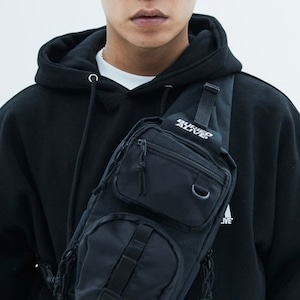 [BURIEDALIVE] BA X UNION GRID SLING TWO BAG - BLACK 正規品 韓国ブランド 韓国代行 韓国通販 韓国ファッション バッグ