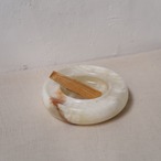 丸みホワイトなアッシュトレイ