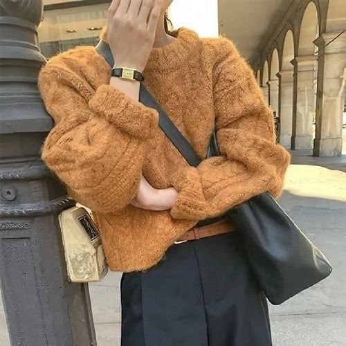 セーター レディース 大きいサイズ ニットセーター ケーブルセーター ケーブルニット 冬 秋 秋冬 冬新作 冬セーター セーター大きいサイズ 厚手 厚手セーター 長袖 レディースセーター ざっくり