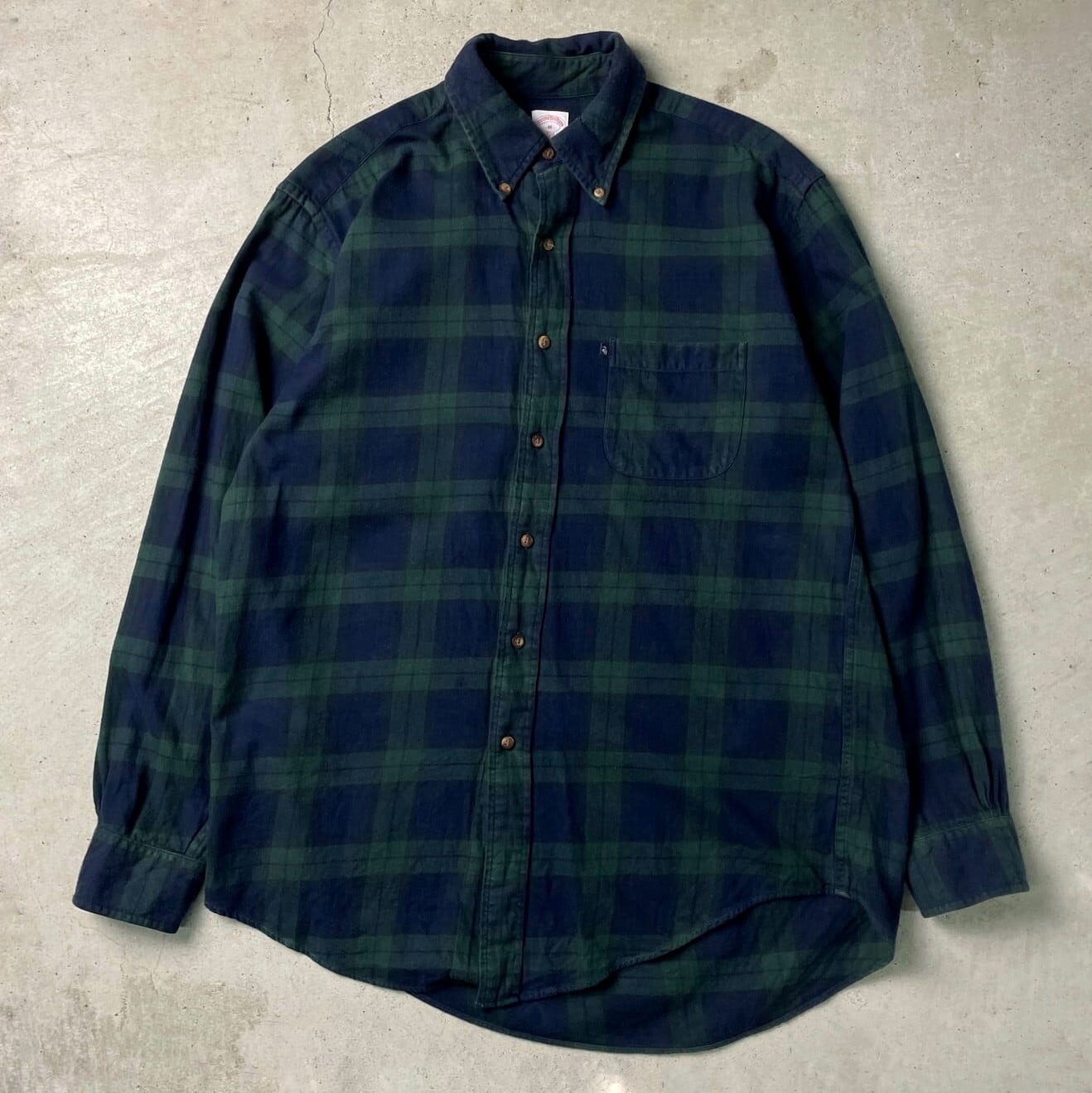 Brooks Brothers ブルックスブラザーズ 長袖 ライトネル チェック 