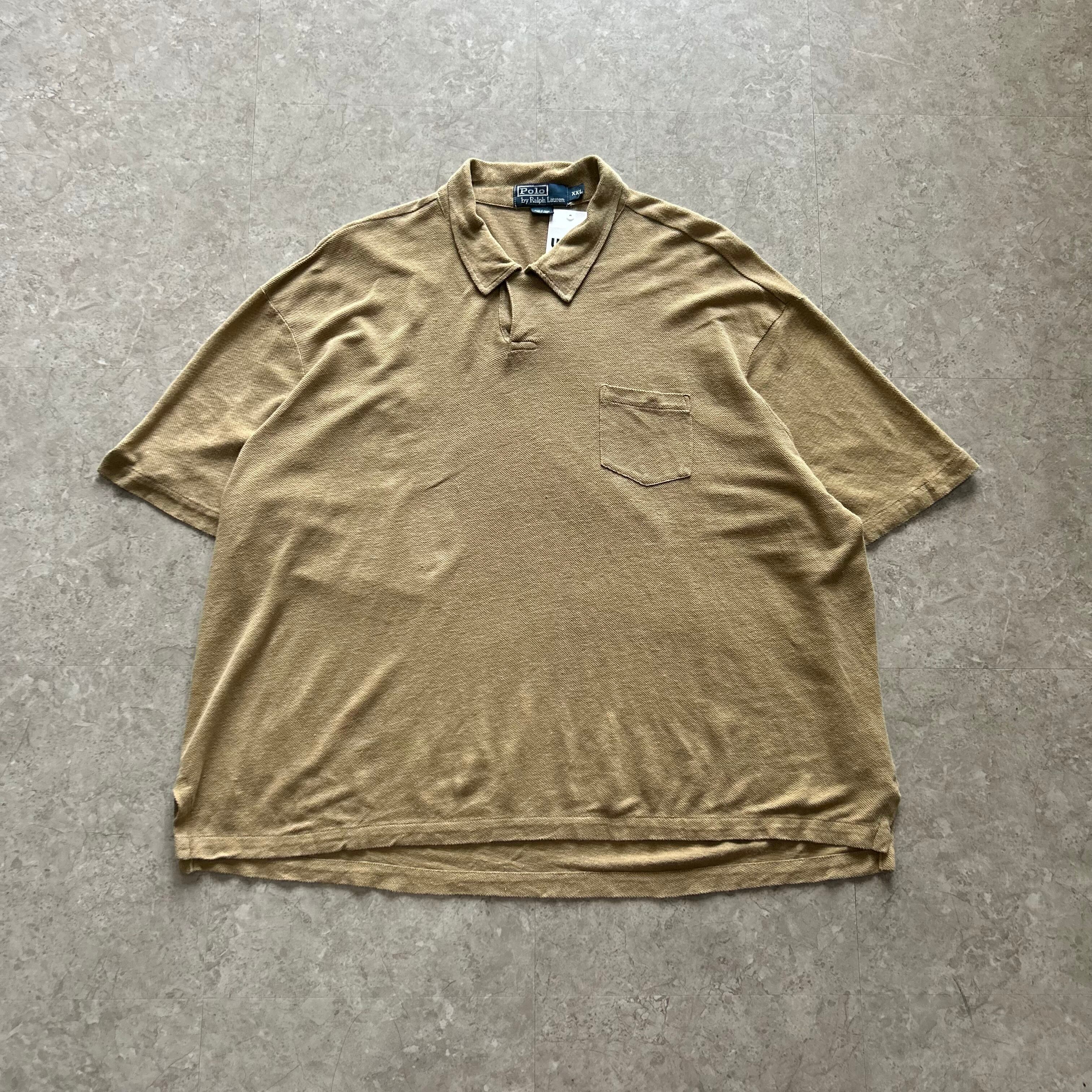 トップス MESH POLO COCONUT MILK L 楽天市場】Maison Kitsune メゾンキツネ Tricolor Fox Patch