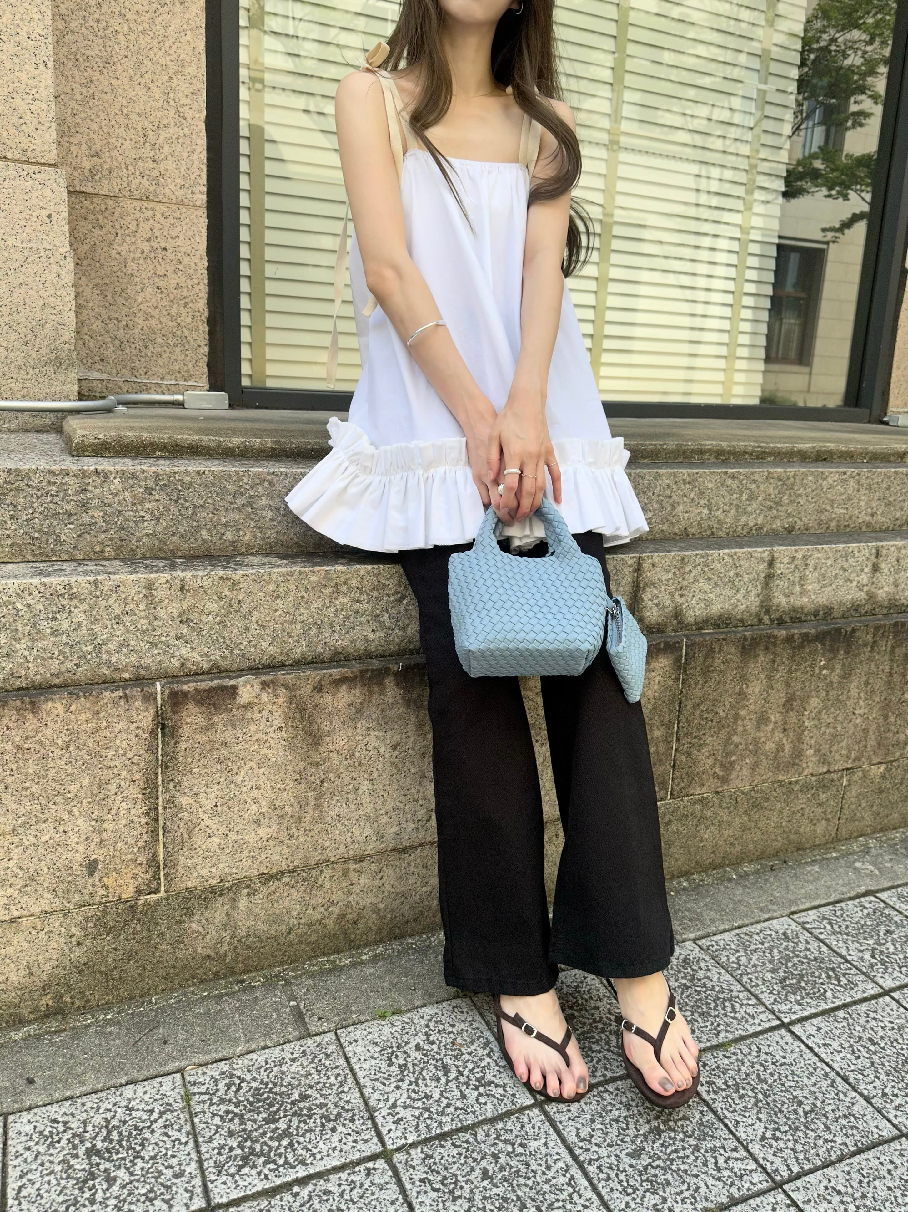 【予約】epic flounce mini dress