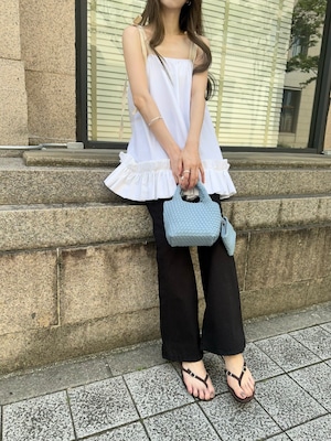 【予約】epic flounce mini dress