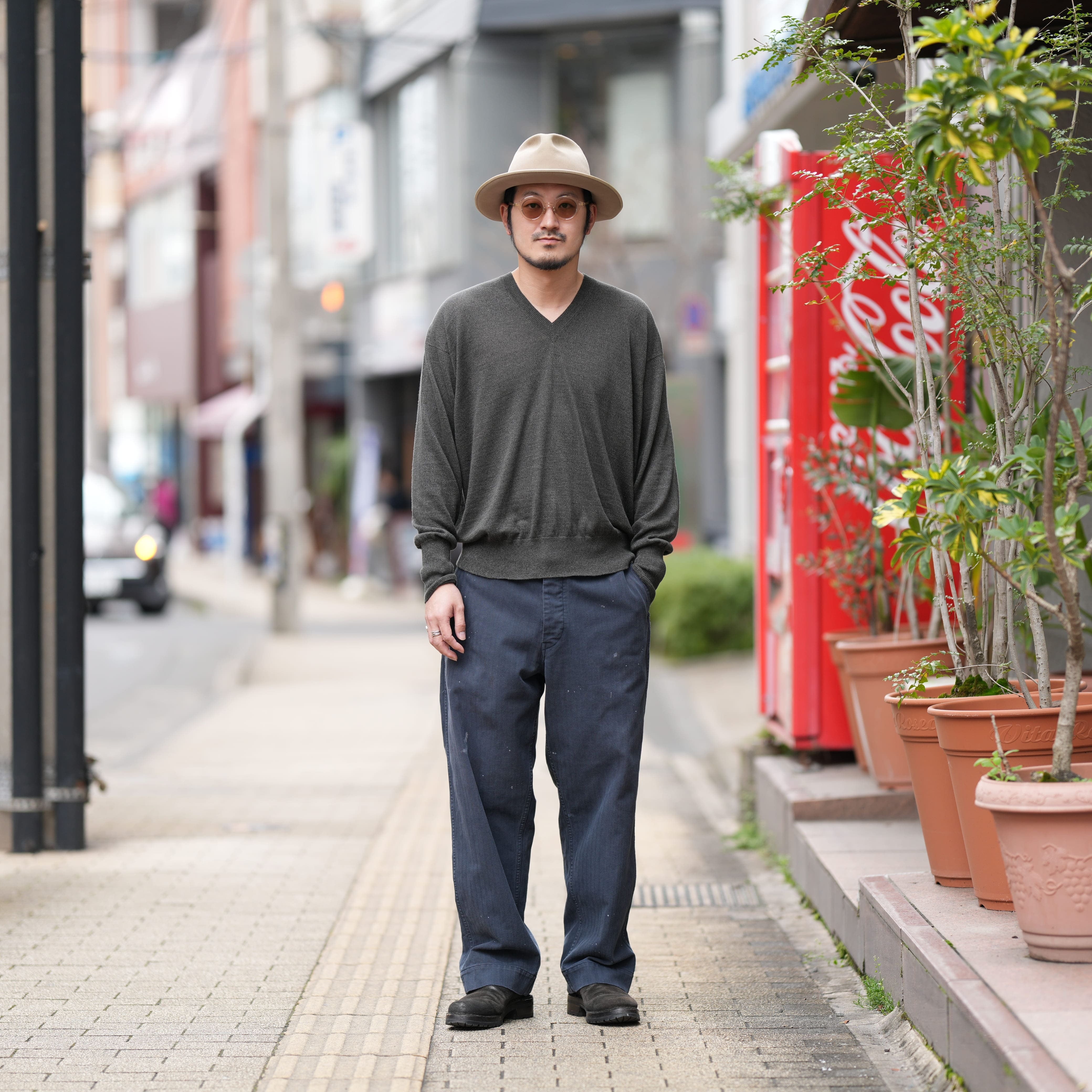 トップス Olde H & Daughter LINEN / SILK Olde H & Daughter(オールドエイチアンドドーター)25SS 