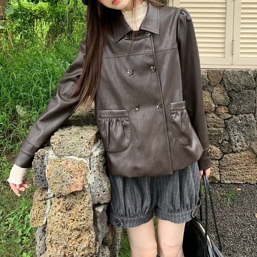 ストライプリボンバルーンショートパンツ ・79071