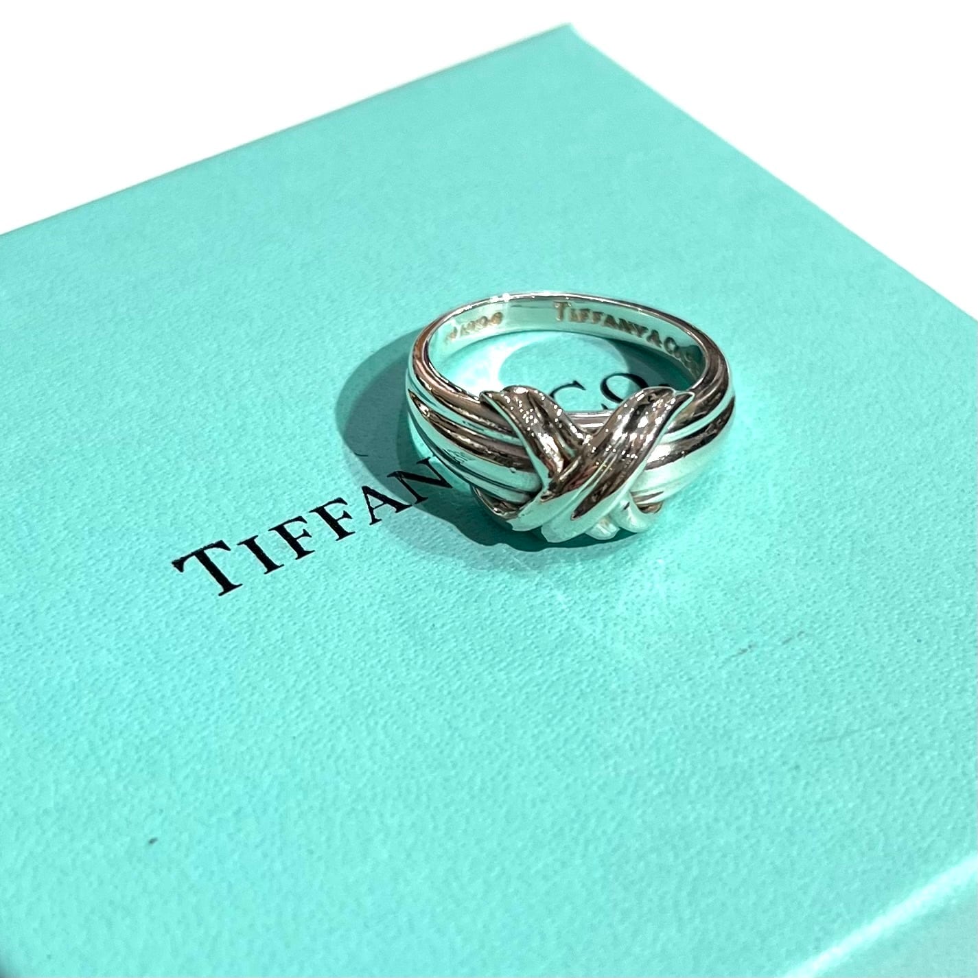 Tiffany & Co. シルバーリング ポーチ付き Tiffany & Co. シルバーリング ポーチ付き - メルカリ