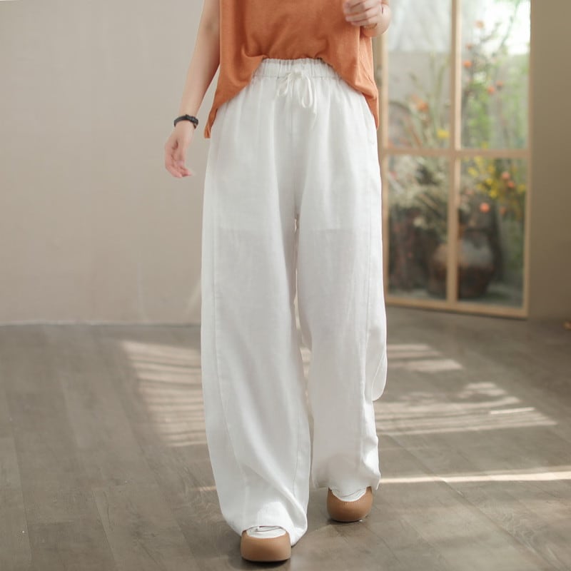 ナチュラルデザインワイドパンツ M1523