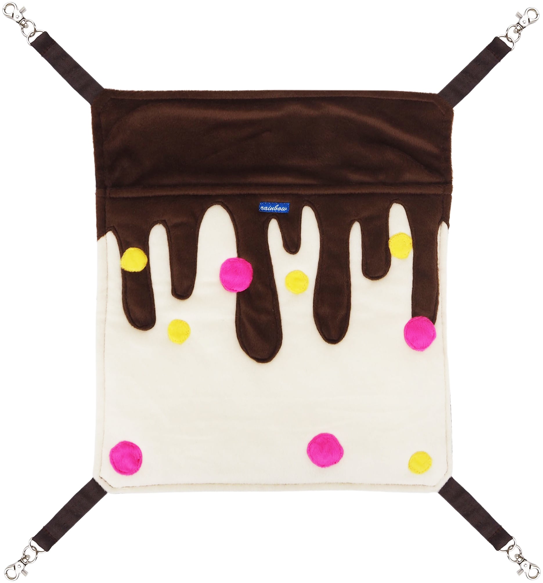 【フェレット】 スイーツハンモック ピンク/ブラウン