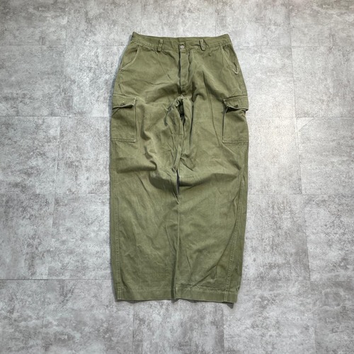アメリカ軍民間 13スターボタン カーゴパンツ w31 M43サンプリング?