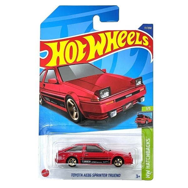 ホットウィール ベーシックカー 2022 Eアソート トヨタ AE86