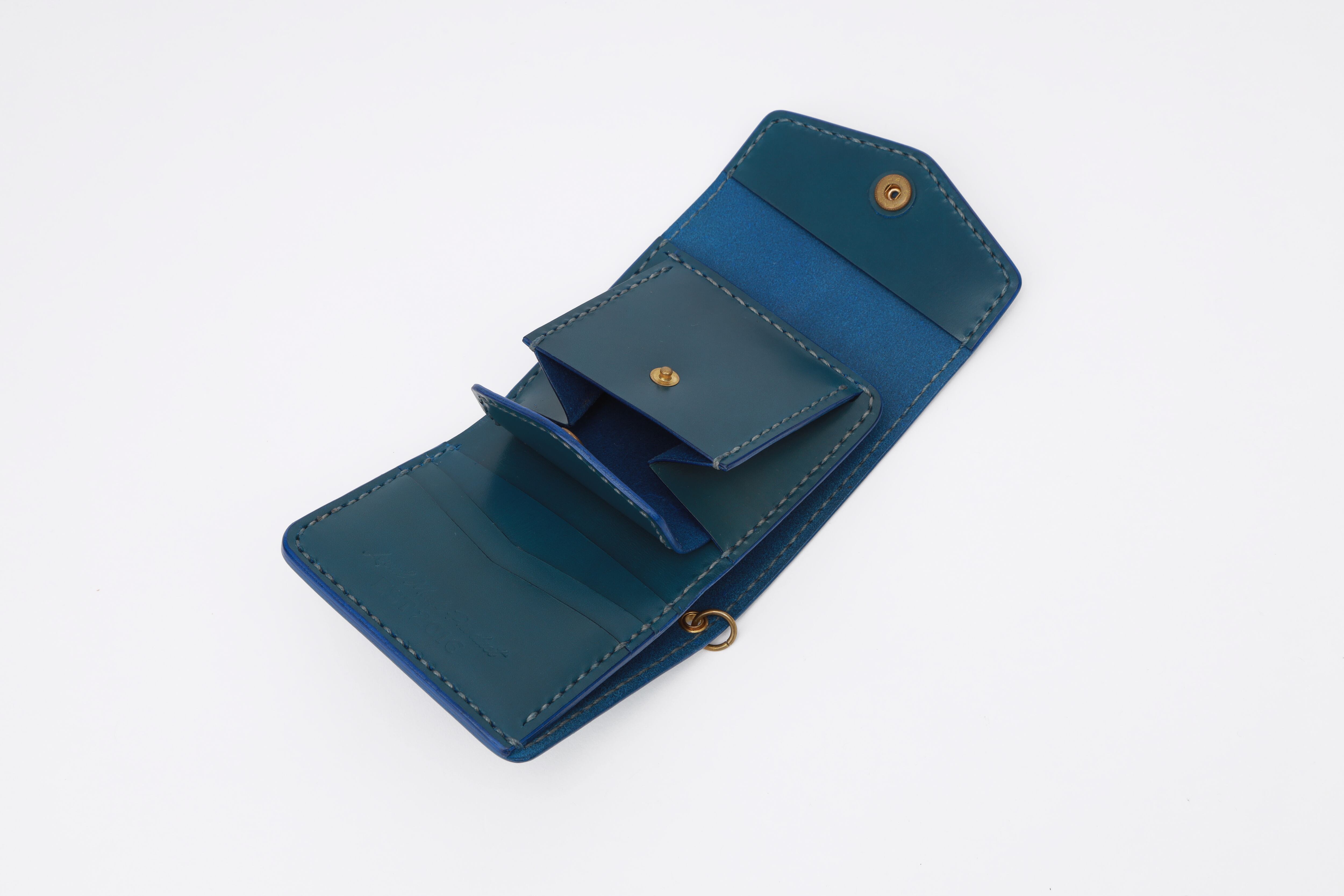 ブライドルレザー製/3色展開】BRIDLE LEATHER COMPACT WALLET