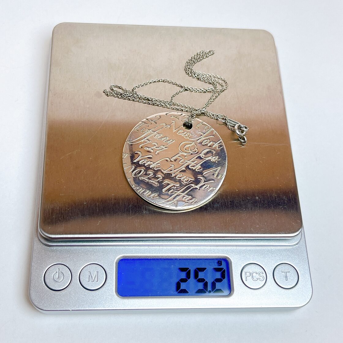 930 ティファニー ノーツ サークル ネックレス XL 925 | Pay ID