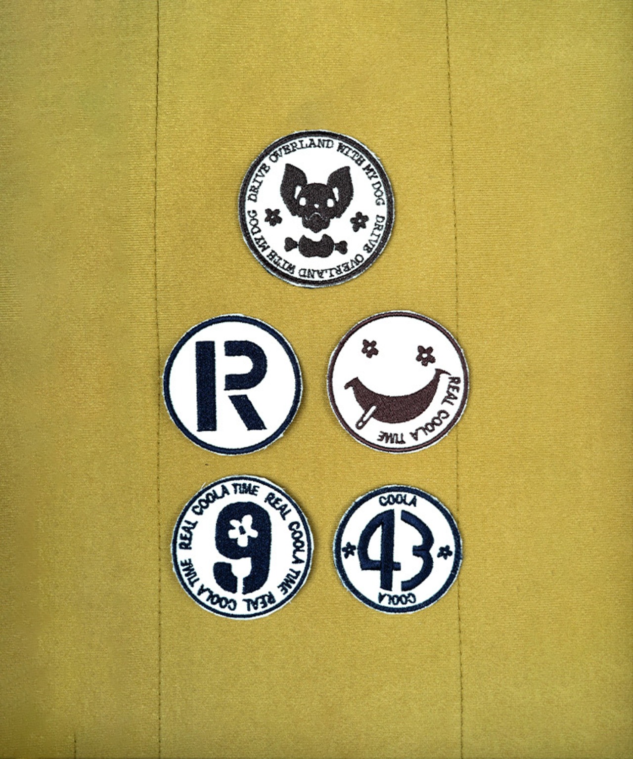 【直営限定ITEM】COOLAオリジナルパッチ-B　CQ-49508H