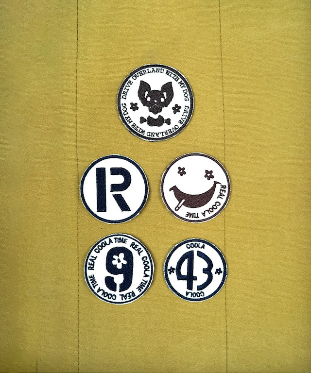 【直営限定ITEM】COOLAオリジナルパッチ-B　CQ-49508H