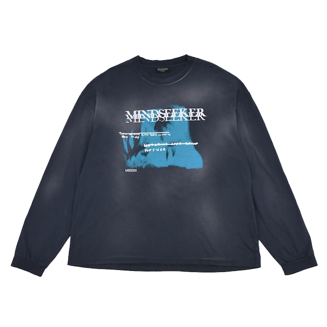 【mind seeker】Anarchy Graphic Long Sleeve Tee