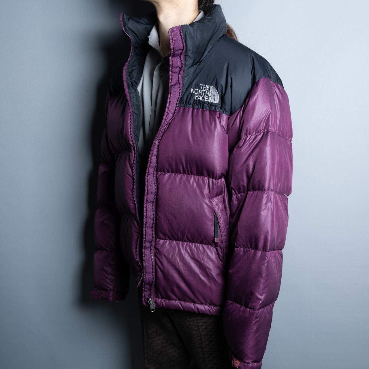 THE NORTH FACE】90s vintage ヌプシ700フィル ディープパープル 