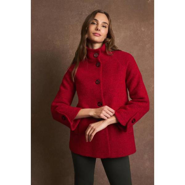 voaaov ウールレットショートジャケット voaaov ウールレットショートジャケット - メルカリ