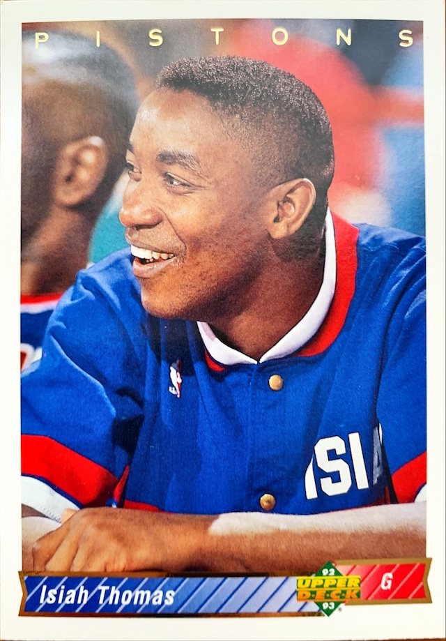 NBAカード 92-93UPPERDECK Isiah Thomas #263 PISTONS