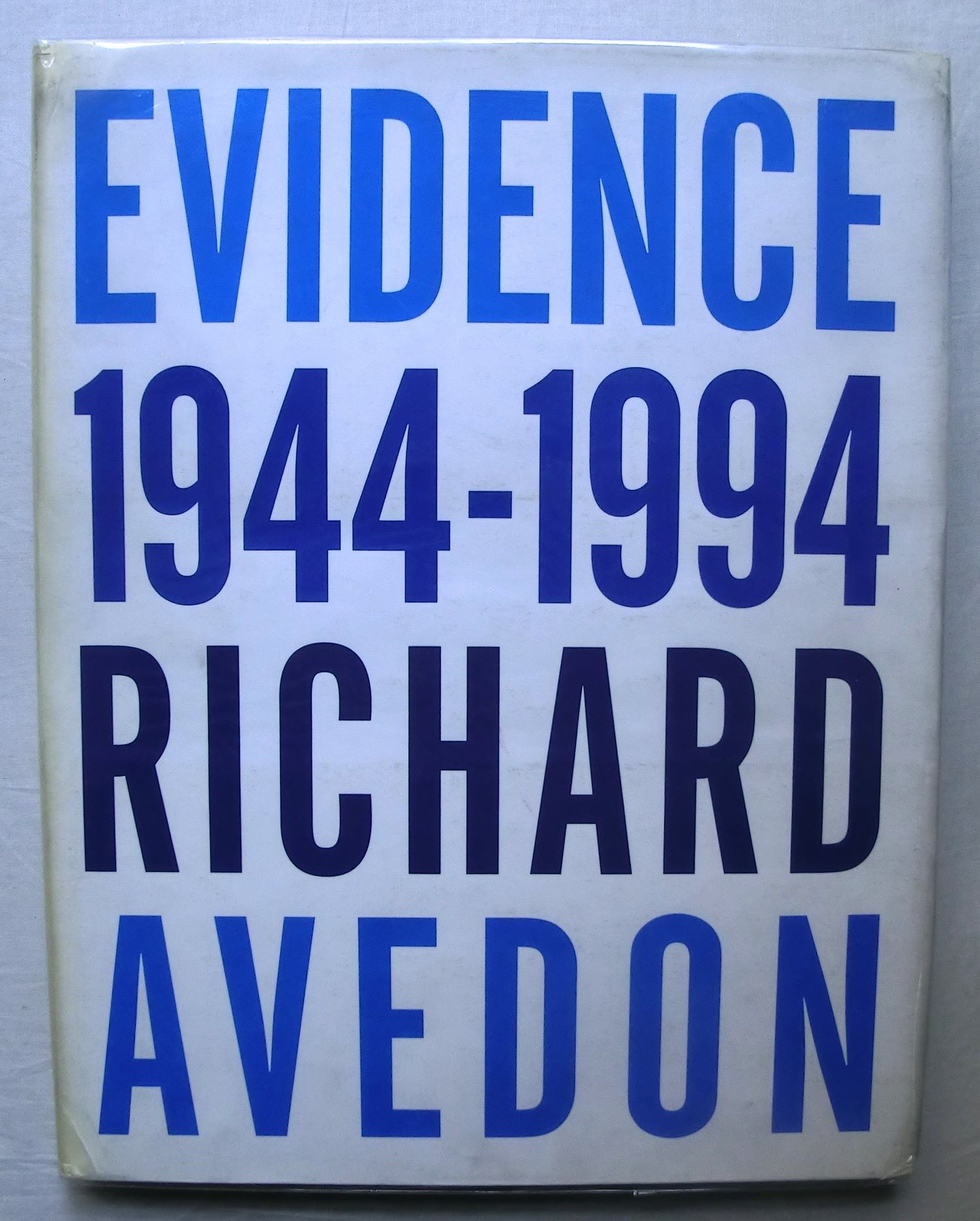 リチャード・アベドン 写真集 Richard Avedon Evidence 1944-1994