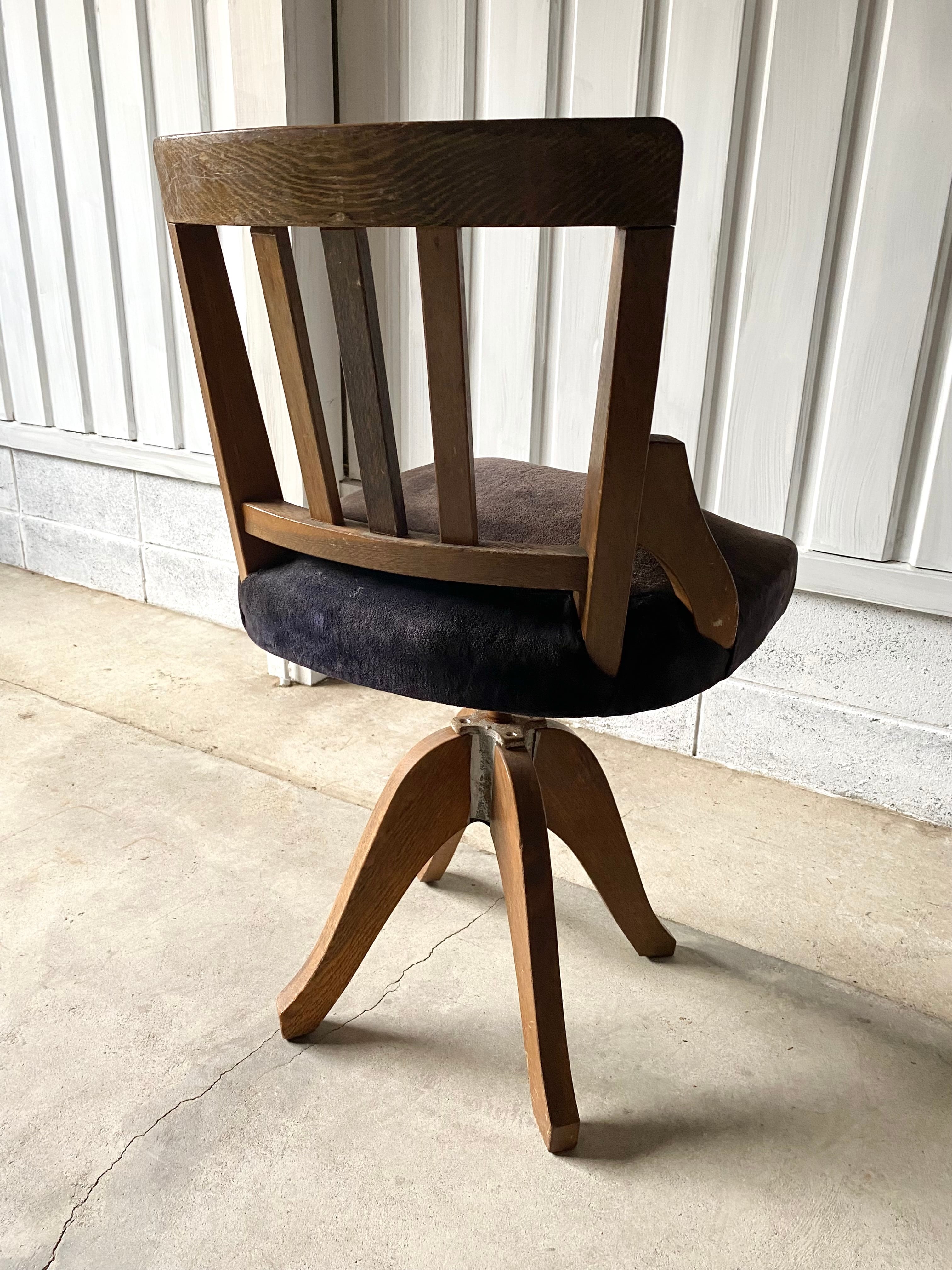 布座面のドクターチェア[古家具] | giraffes craft