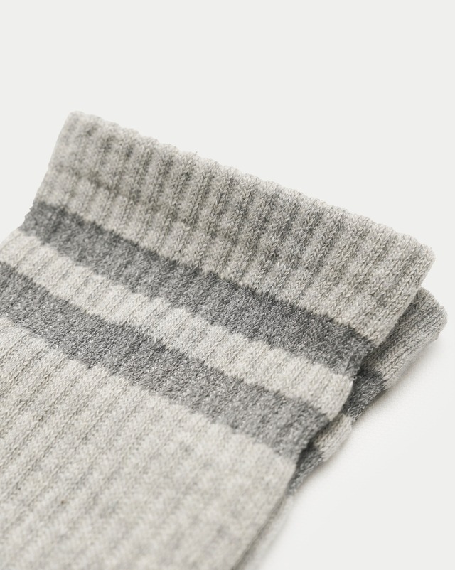 Refrector Line Tabi Socks / GREY 1P