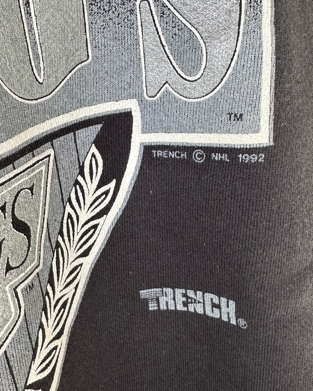 -Los Angeles Kings- Vintage 90s L Print Sweat made in USA