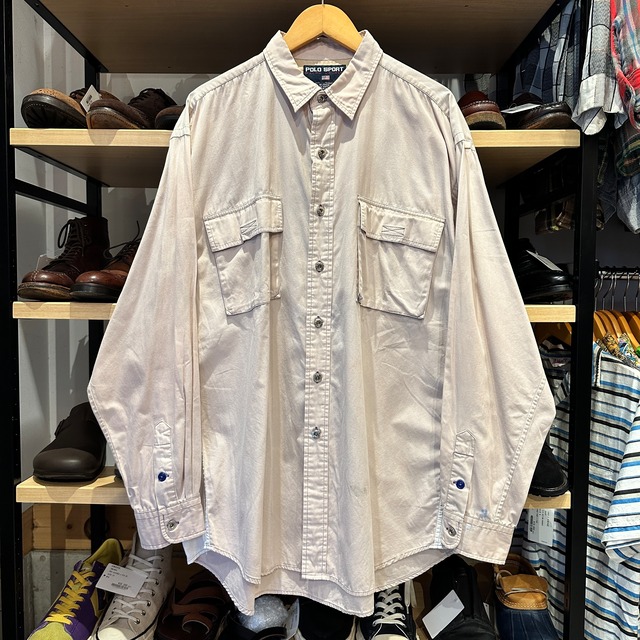 ⓃPOLO SPORT SLOOP SHIRT LIGHT PINK