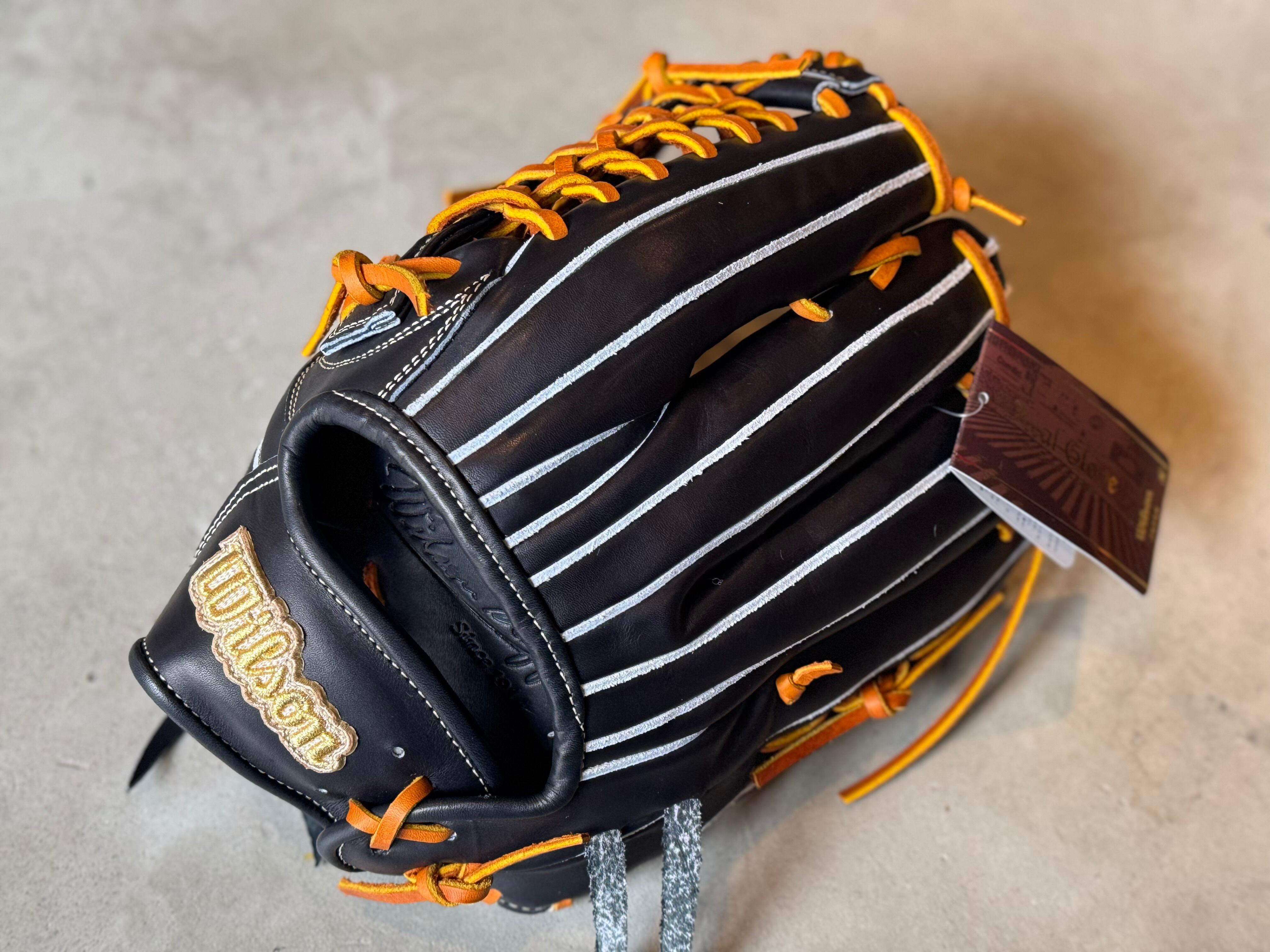 プレミアムキップレザー限定モデル【Wilson】硬式用グローブ D8型