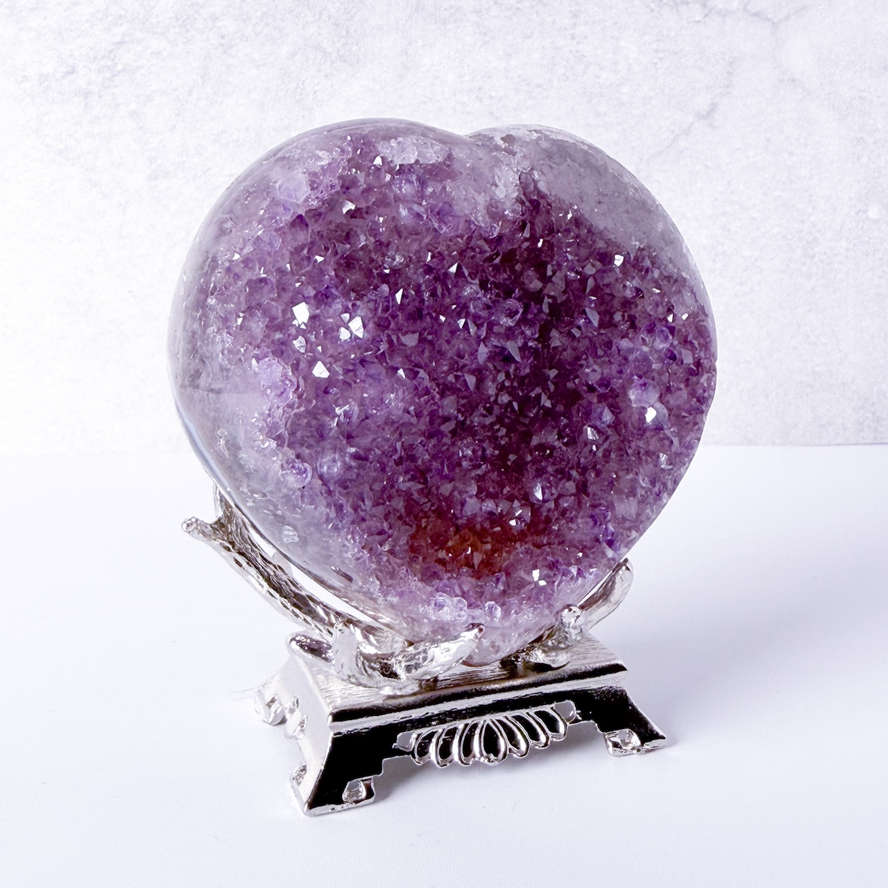 アメジスト ハート クラスター * Amethyst * 天然石