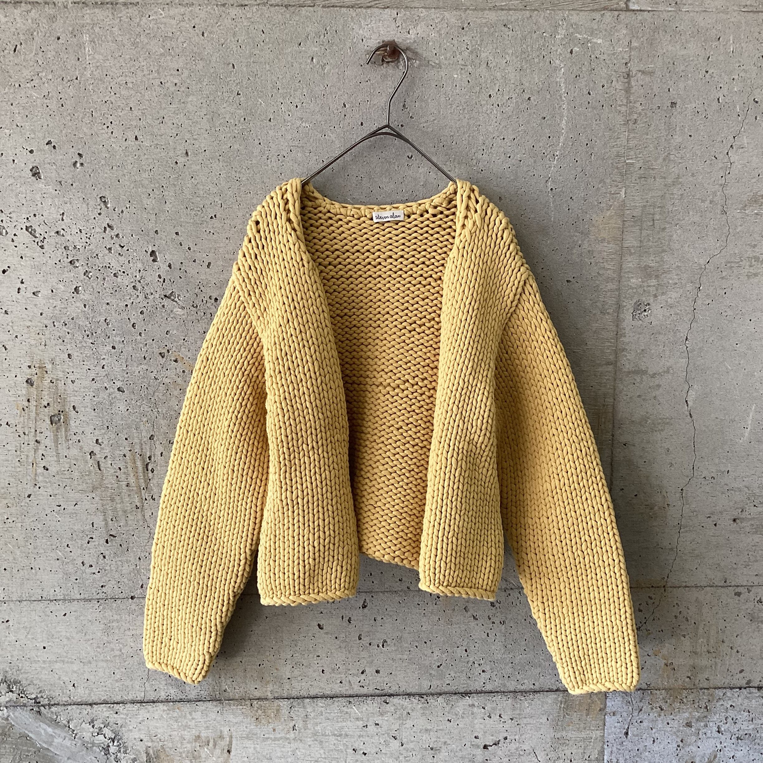 thick wool cardigan