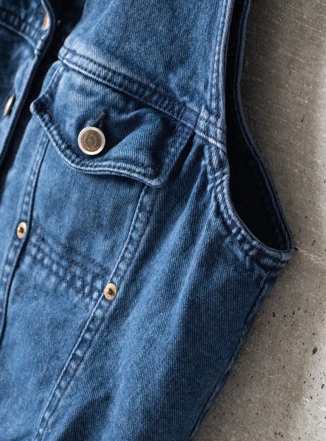 "ZENA JEANS" 1990s Denim vest