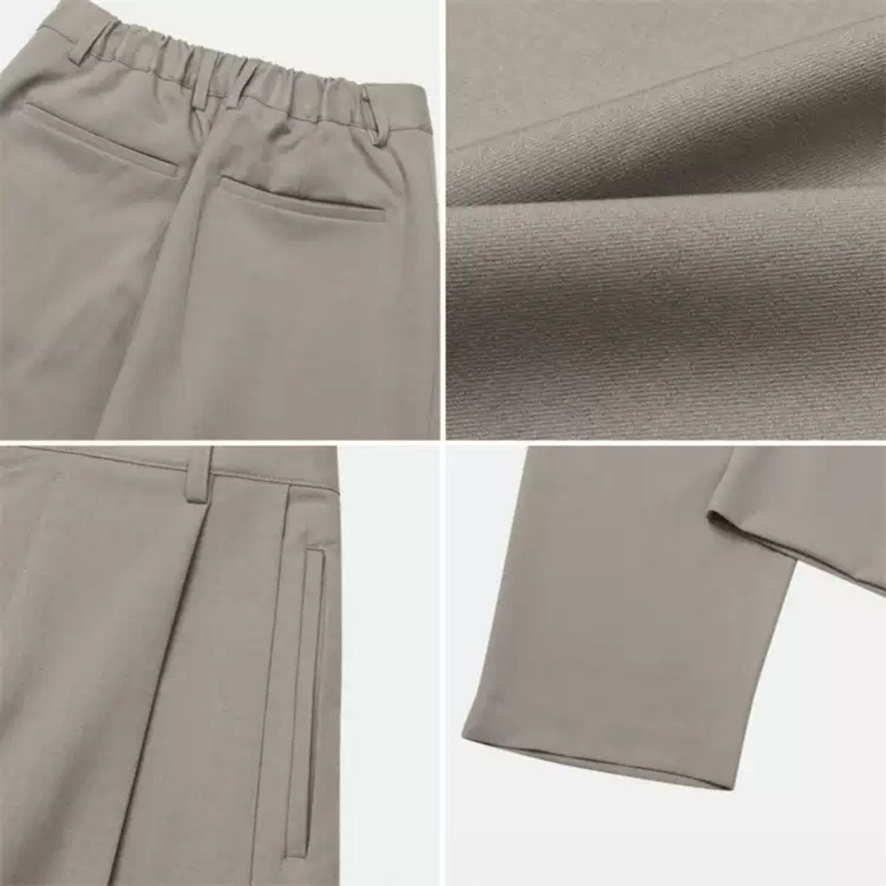 ダブルプリーツベーシックパンツ　1156