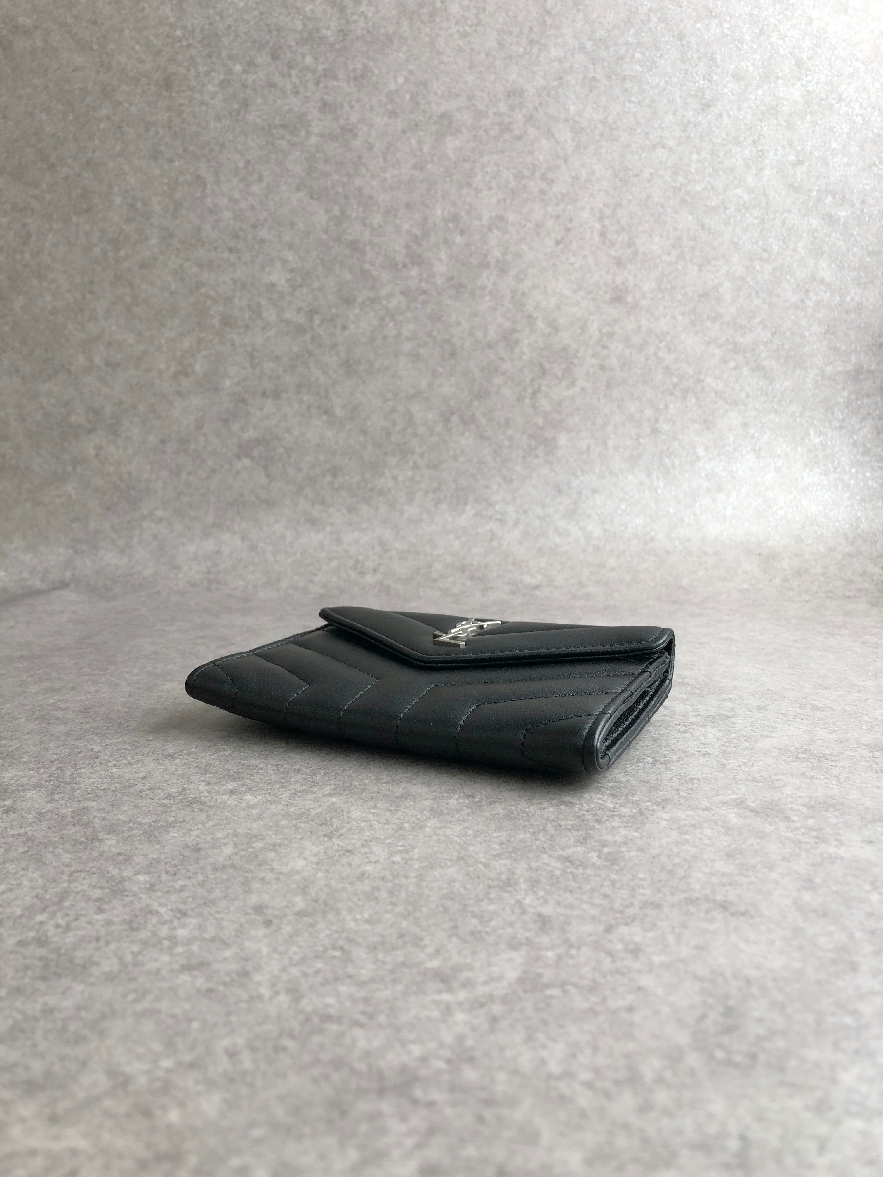 Yves Saint Laurent イヴ・サンローラン コインケース ブラック YSL