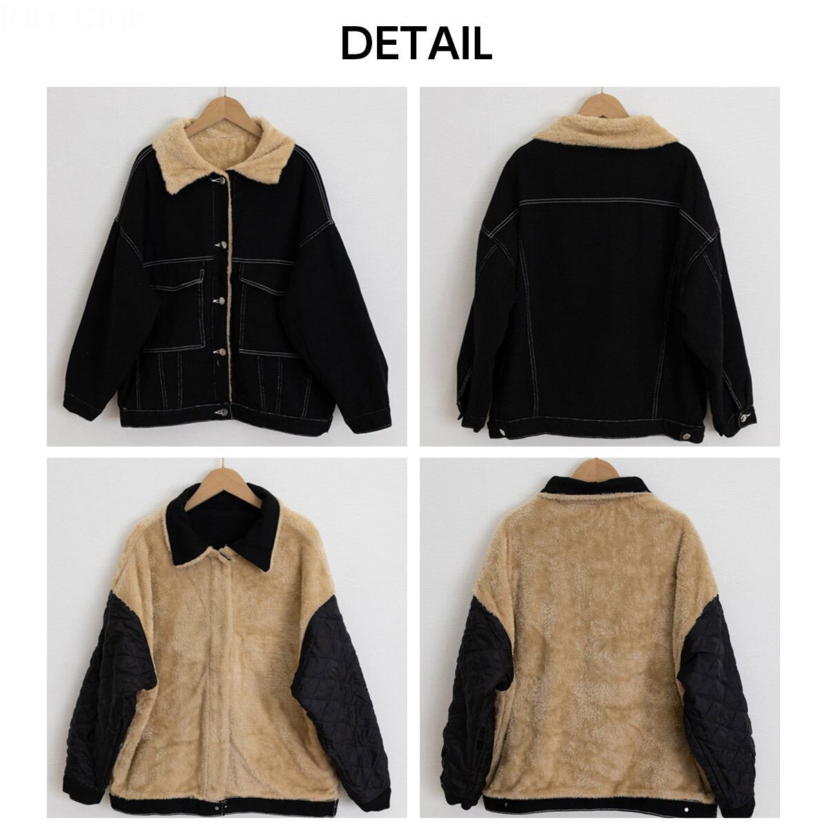 デニム ジャケット 裏起毛 レディース 秋冬 韓国 アウター 防寒 保温 暖かい 大人 カジュアル ストリート アメカジ ステッチ ブルゾン Gジャン 裏ボア ゆったり 大人可愛い 大人女子