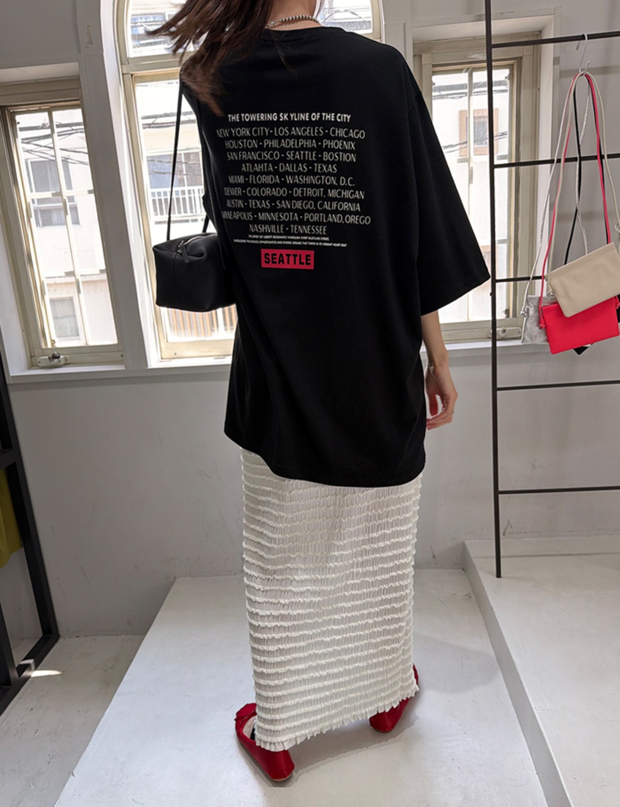【26ss】Side-Slit Seattle Tee_2colors