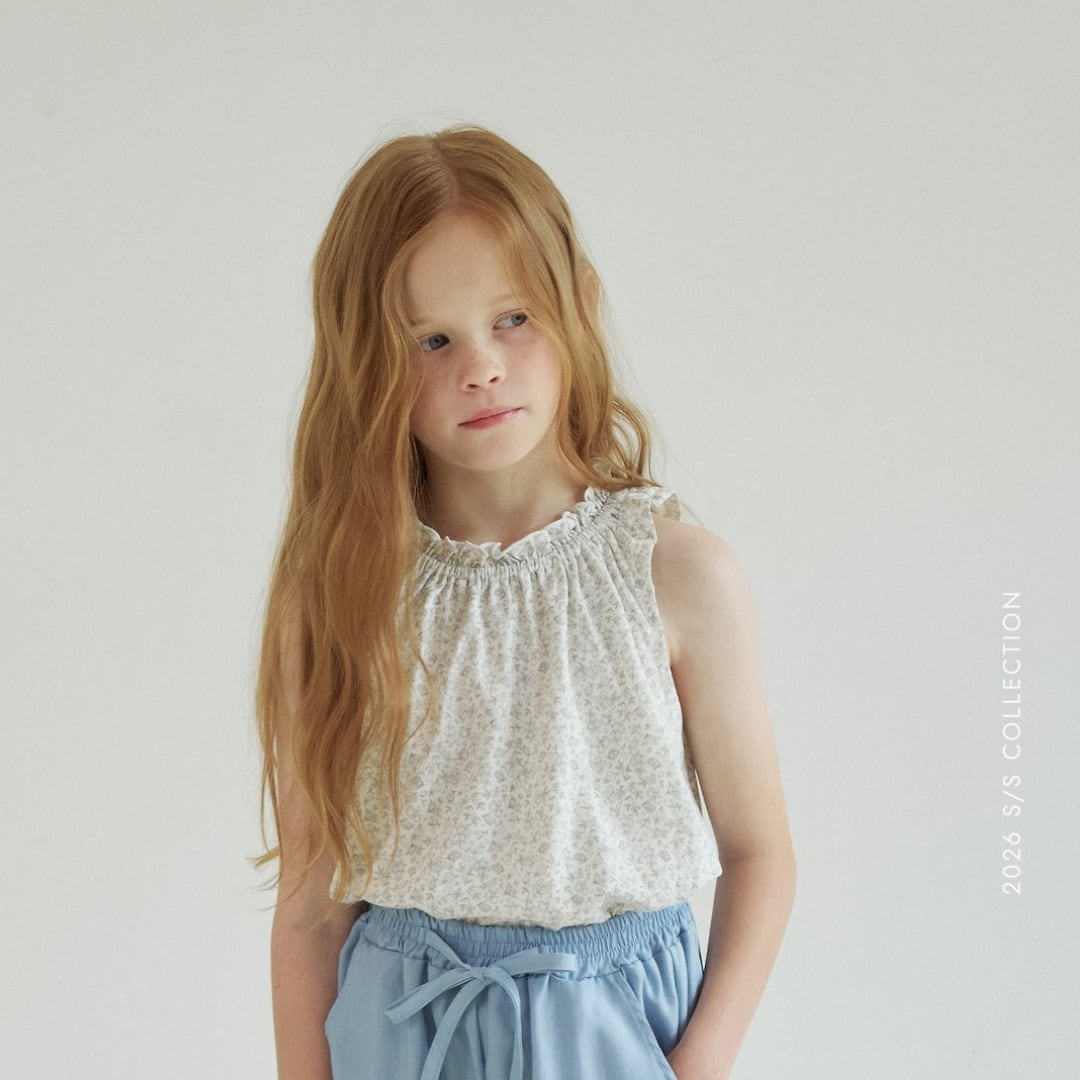 【予約】Arbel Sleeveless T / rosette