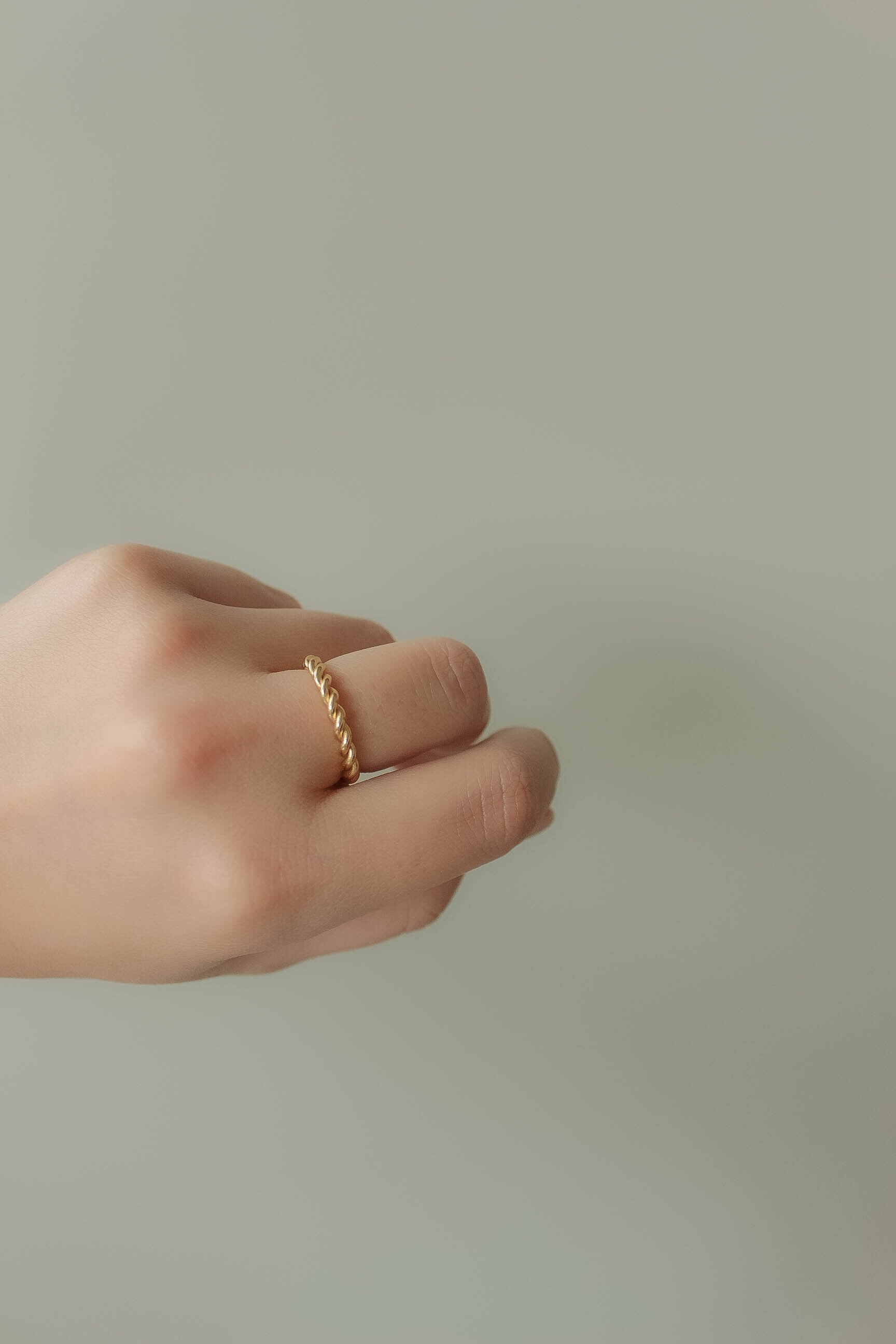 Rope Ring | ebine(エビネ)|金属アレルギー対応アクセサリー