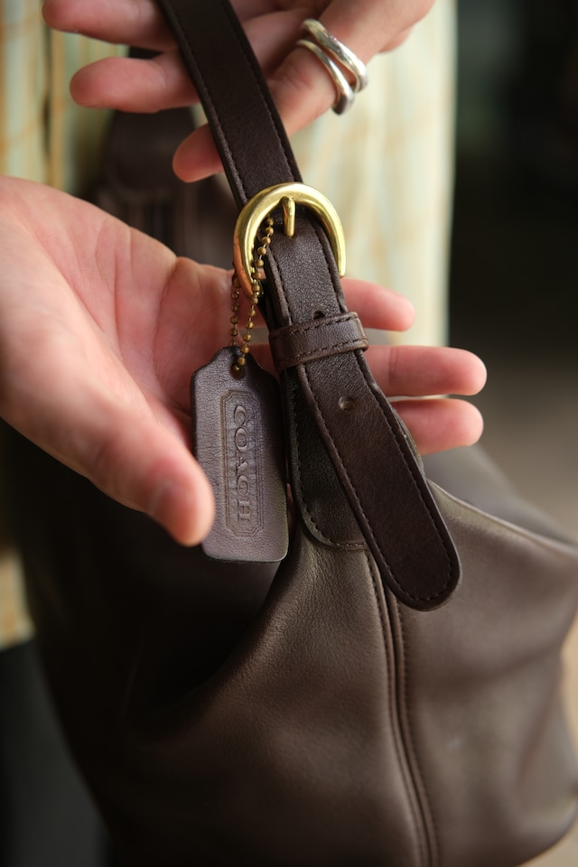 Utah/80-90’s “OLD COACH” glove leather hand bag