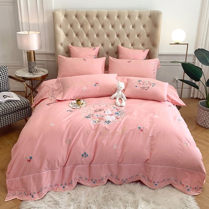 夏のシルク無地4ピースダブルベッドセット 公式】タンスのゲン本店