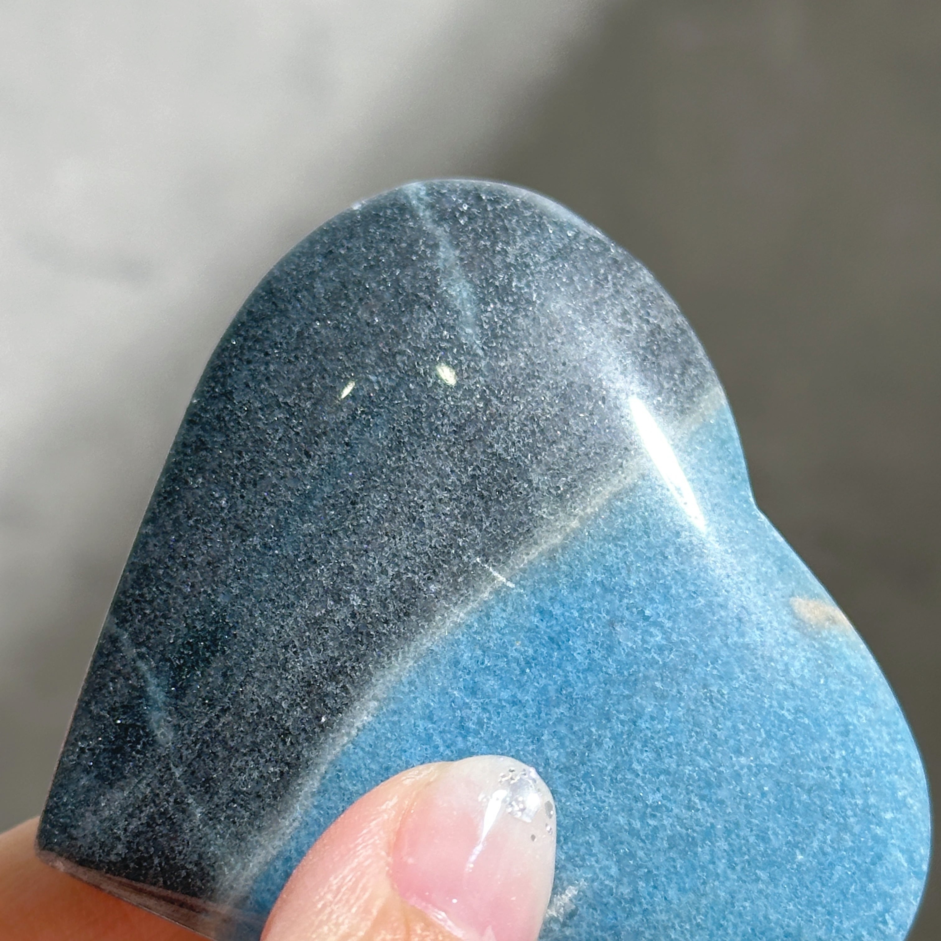 トロレアイトインクォーツ（トロール石）ハート63◇ Trolleite