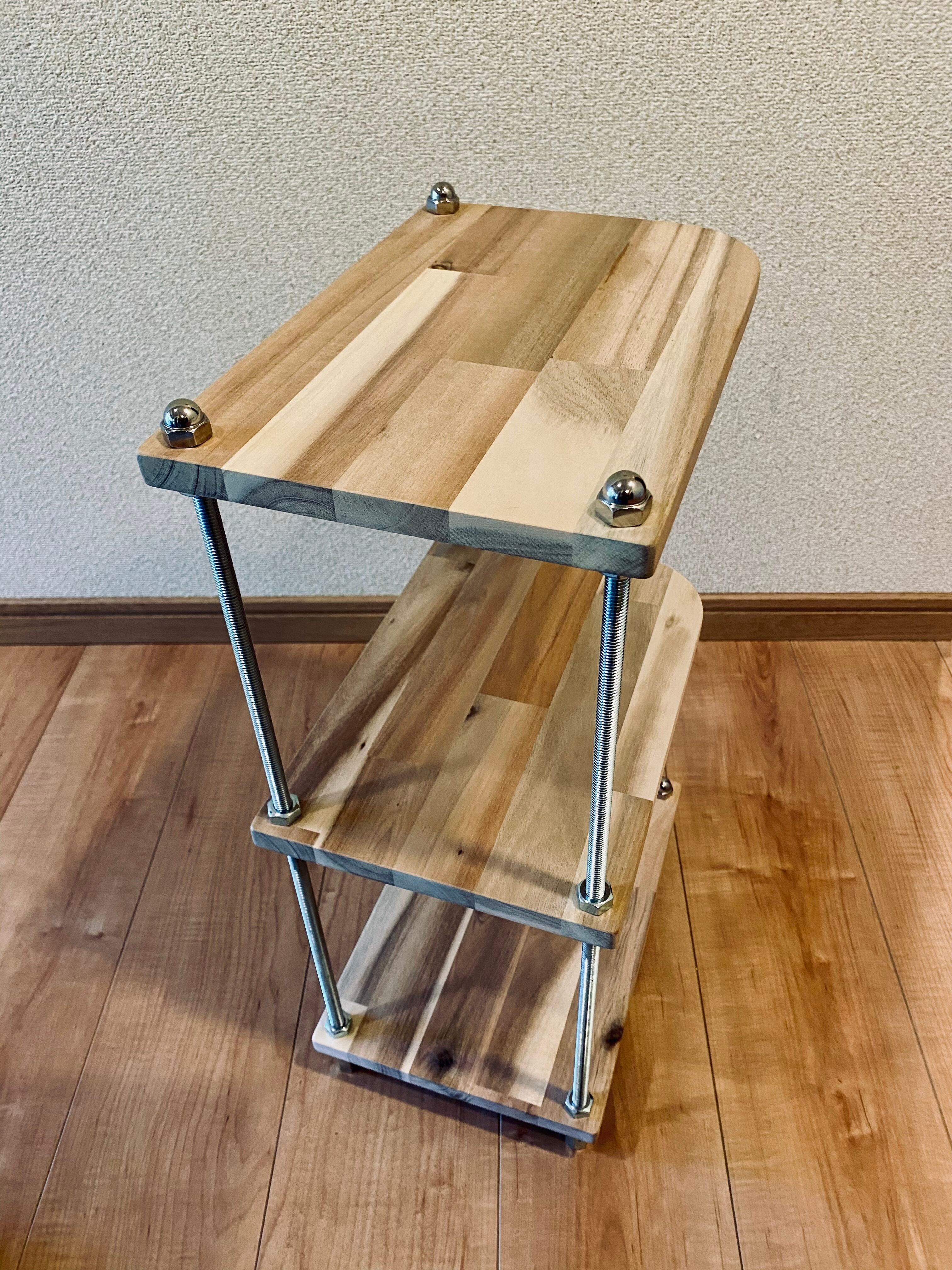 ACACIA LOW SHELVES 棚 シェルフ ラック コーナーラック オープン