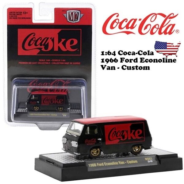 海外直輸入】M2 MACHINES 1:64 コカコーラ ミニカー COCA-COLA 1966