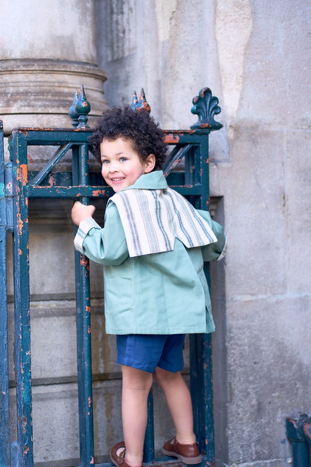 【MaisonMarelle】送料無料jacket VOLTAIRE- celadon green