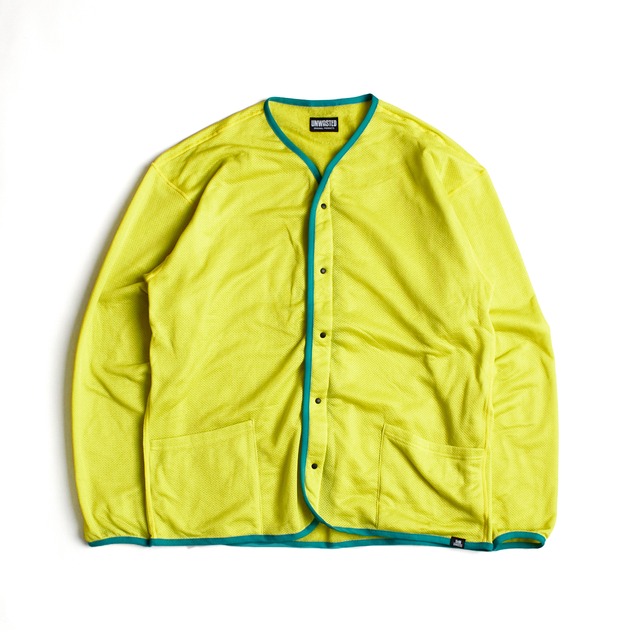 UNWASTED（アンウェイステッド）Path Cardigan  -Yellow　オクタカーディガン　アクティブインサレーション