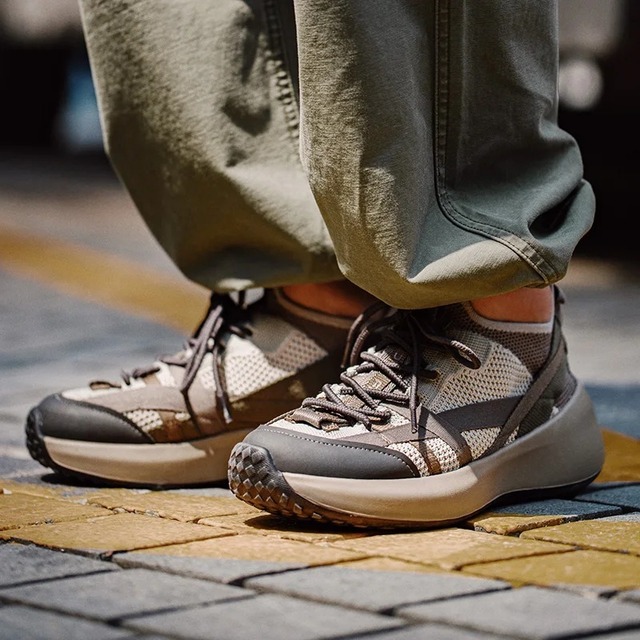 Mesh Patchwork Soft Sole Sneakers / メッシュ パッチワーク ソフト ソール スニーカー