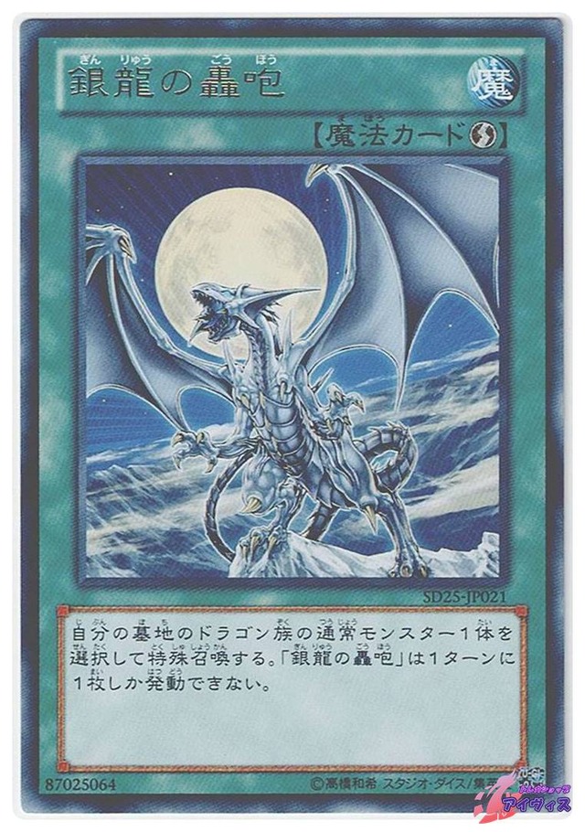 銀龍の轟咆　[レア] [ランクB] [SD25-JP021] [遊戯王]