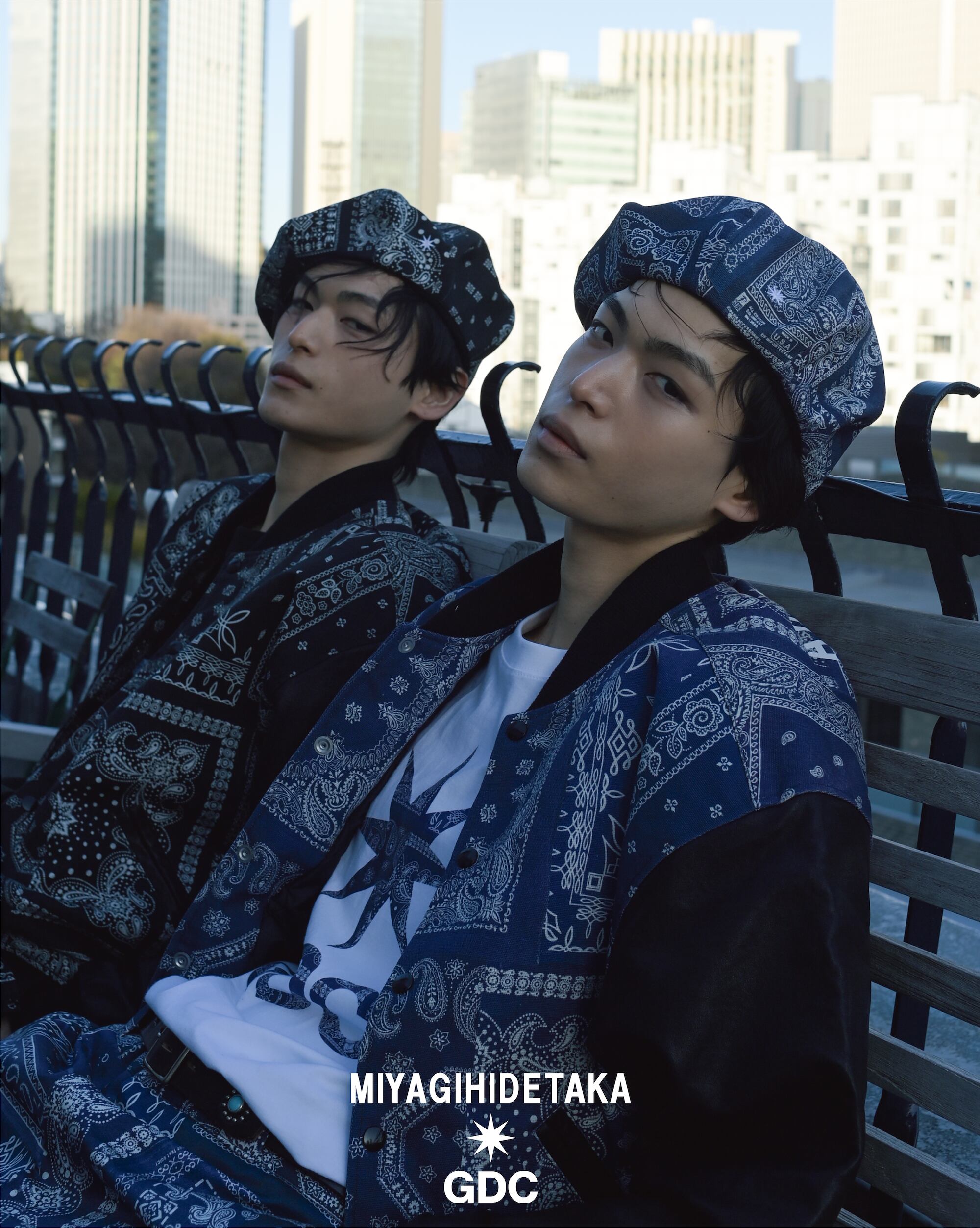 MIYAGI HIDETAKA×GDC】Beret / NAVY | MIYAGIHIDETAKA